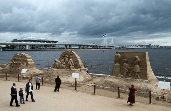Russia Sand Sculpture Festival