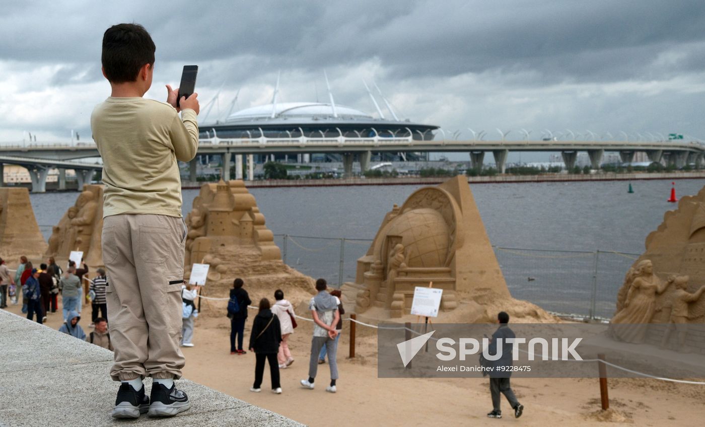 Russia Sand Sculpture Festival
