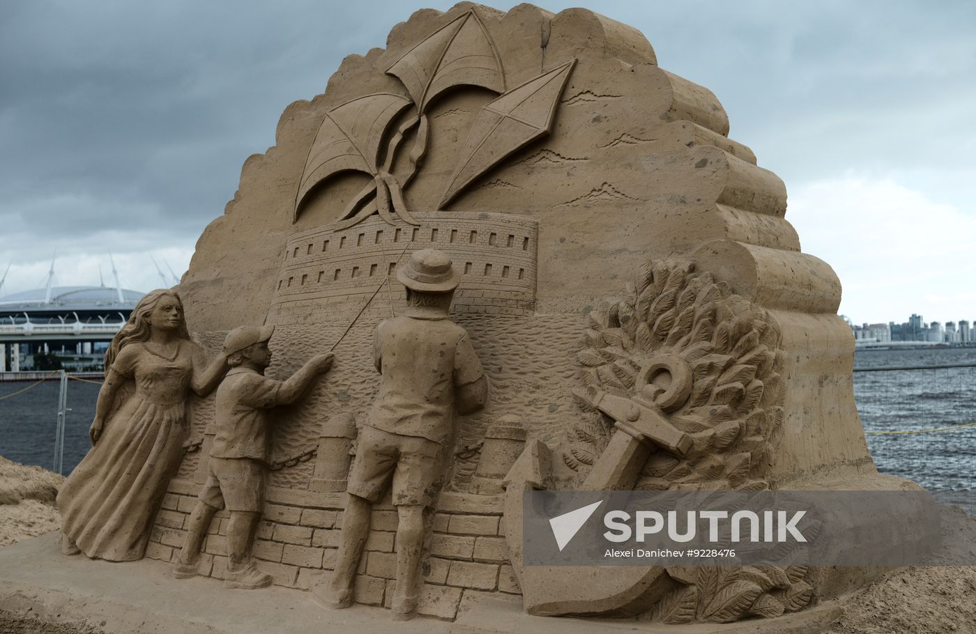 Russia Sand Sculpture Festival