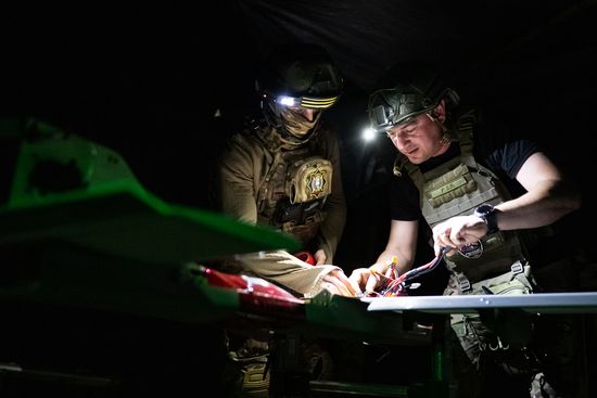 Russia Ukraine Military Operation UAVs