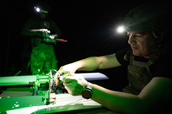 Russia Ukraine Military Operation UAVs