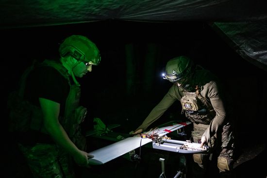 Russia Ukraine Military Operation UAVs
