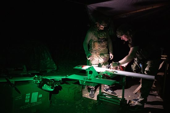 Russia Ukraine Military Operation UAVs