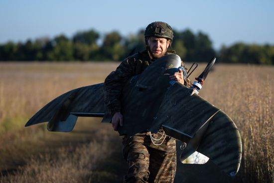 Russia Ukraine Military Operation UAVs