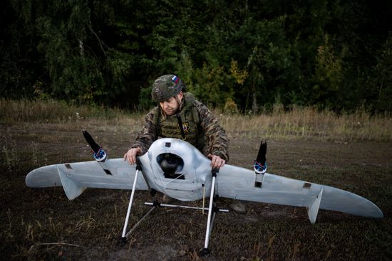 Russia Ukraine Military Operation UAVs