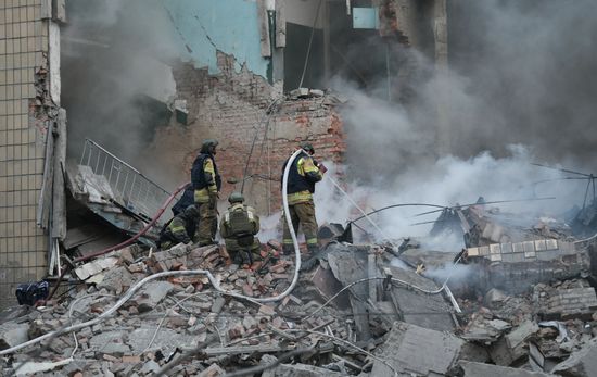Russia Ukraine Military Operation Shelling