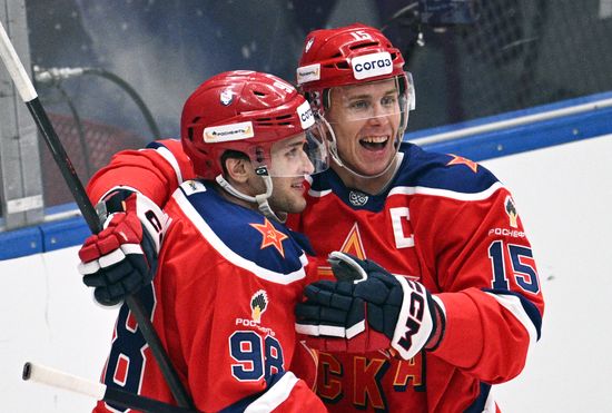 Russia Ice Hockey Moscow Mayor Cup CSKA - Spartak