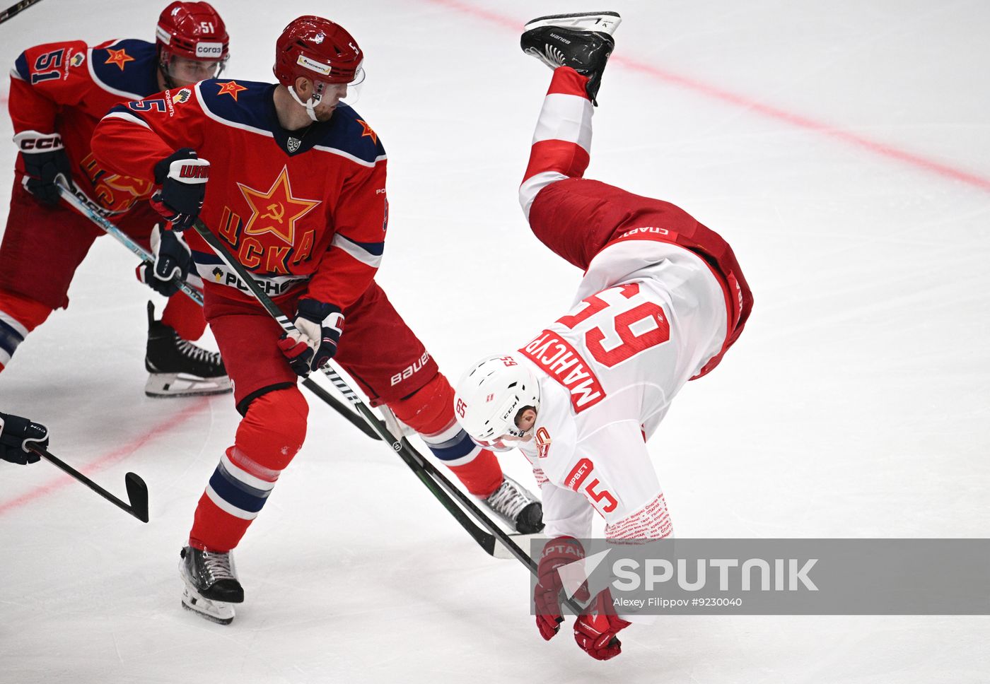 Russia Ice Hockey Moscow Mayor Cup CSKA - Spartak