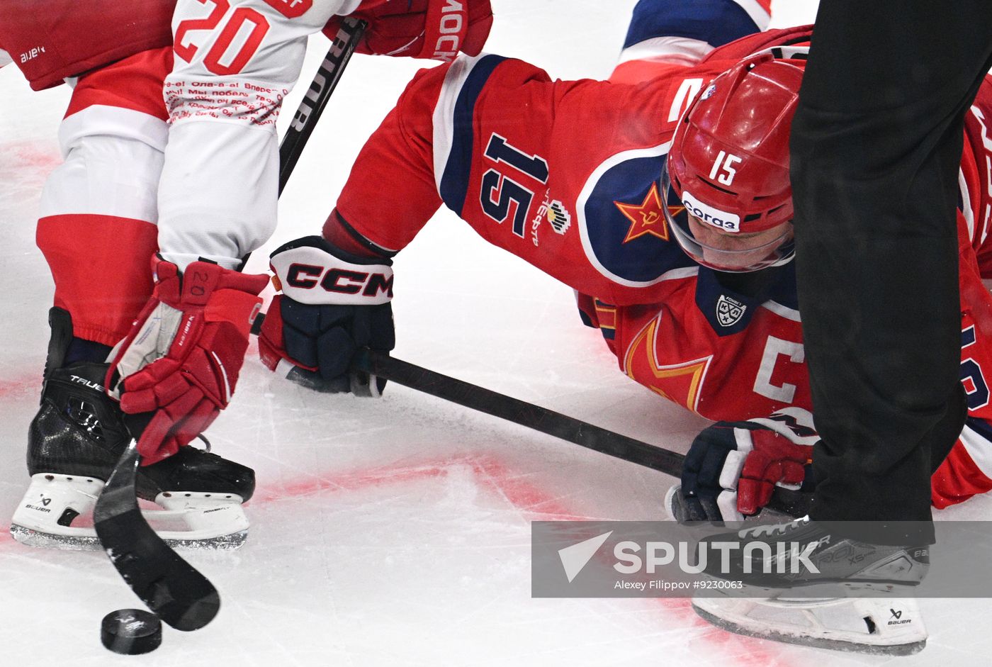Russia Ice Hockey Moscow Mayor Cup CSKA - Spartak