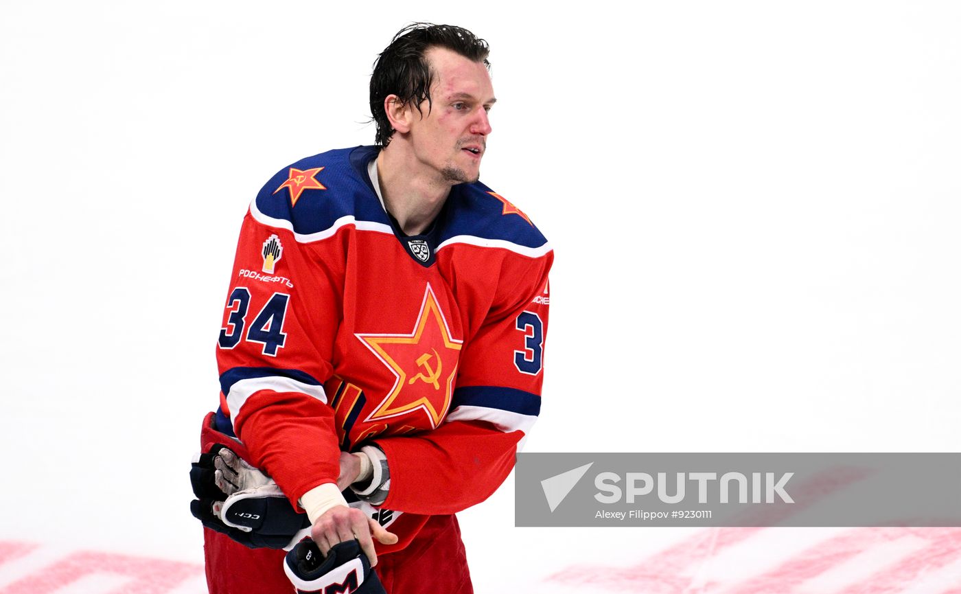 Russia Ice Hockey Moscow Mayor Cup CSKA - Spartak