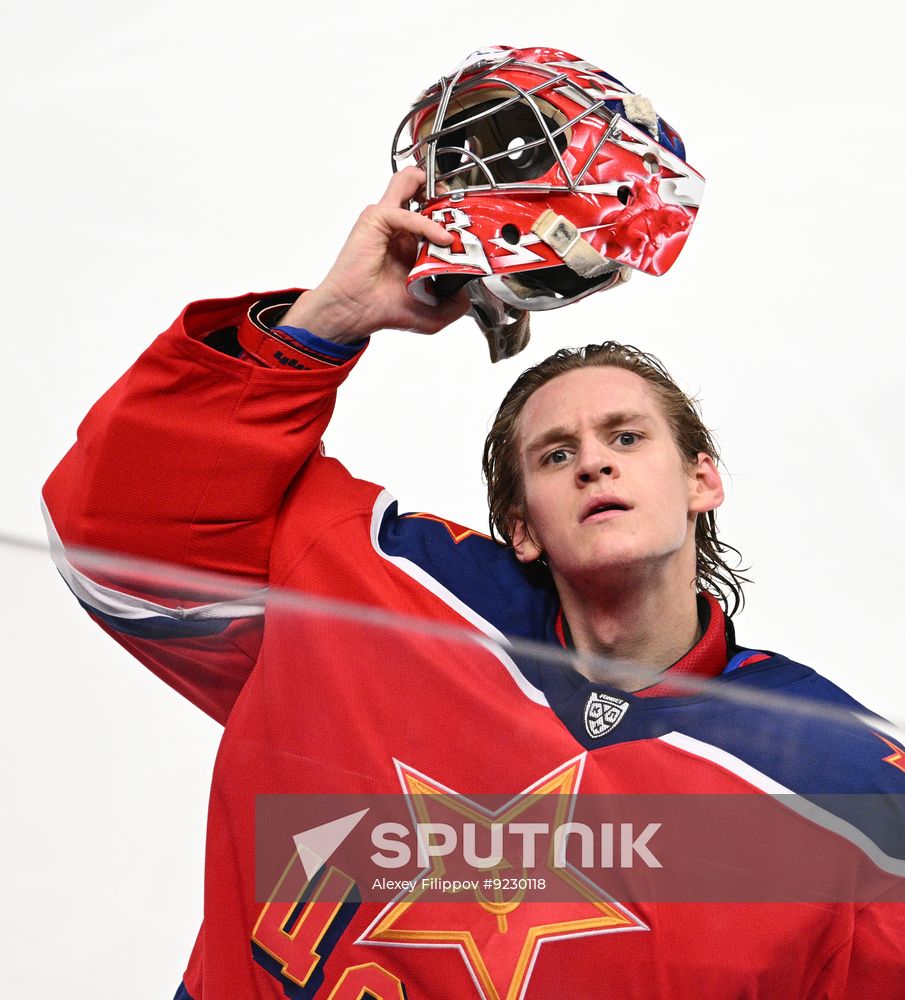 Russia Ice Hockey Moscow Mayor Cup CSKA - Spartak
