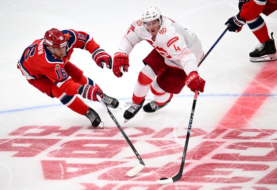 Russia Ice Hockey Moscow Mayor Cup CSKA - Spartak