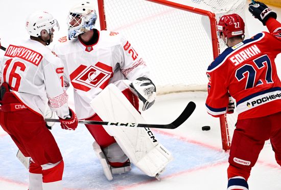 Russia Ice Hockey Moscow Mayor Cup CSKA - Spartak