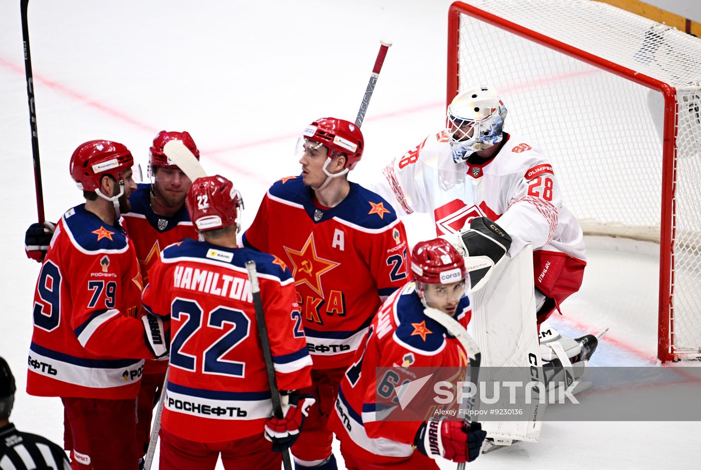 Russia Ice Hockey Moscow Mayor Cup CSKA - Spartak
