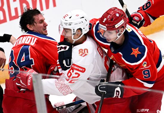 Russia Ice Hockey Moscow Mayor Cup CSKA - Spartak