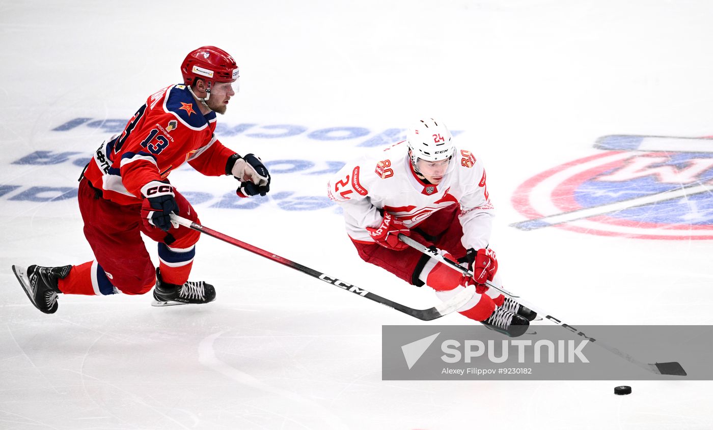 Russia Ice Hockey Moscow Mayor Cup CSKA - Spartak