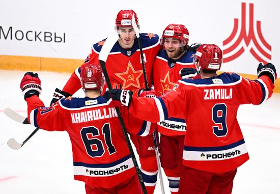 Russia Ice Hockey Moscow Mayor Cup CSKA - Spartak
