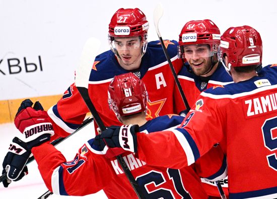 Russia Ice Hockey Moscow Mayor Cup CSKA - Spartak