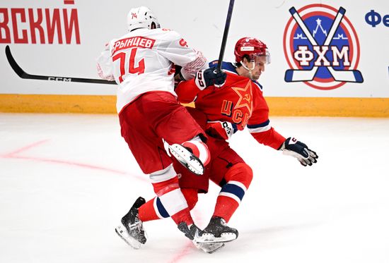 Russia Ice Hockey Moscow Mayor Cup CSKA - Spartak