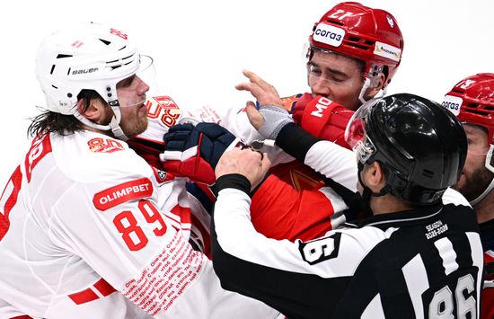 Russia Ice Hockey Moscow Mayor Cup CSKA - Spartak