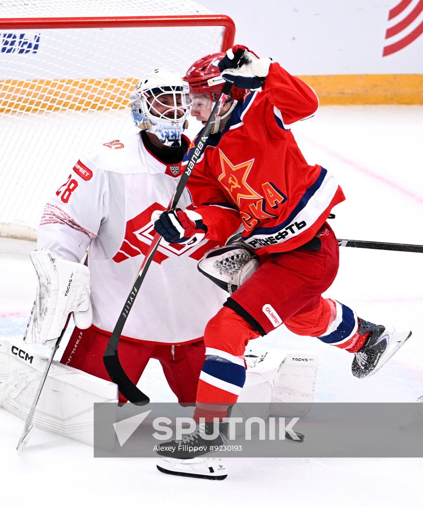Russia Ice Hockey Moscow Mayor Cup CSKA - Spartak