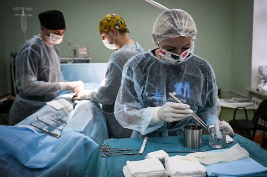 Russia Ukraine Military Operation Medical Treatment