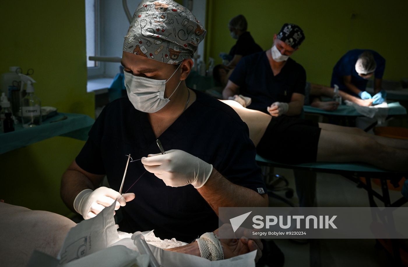 Russia Ukraine Military Operation Medical Treatment