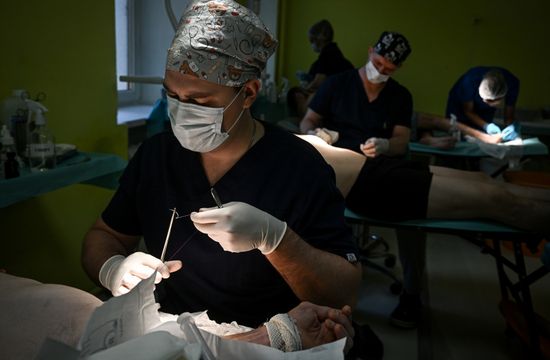 Russia Ukraine Military Operation Medical Treatment