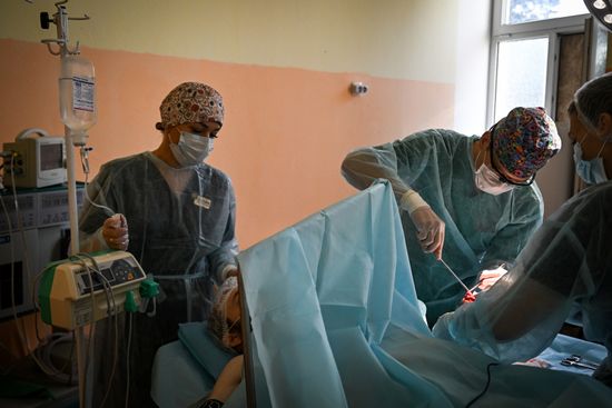 Russia Ukraine Military Operation Medical Treatment