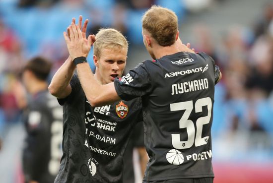Russia Soccer Premier-League Akron - CSKA