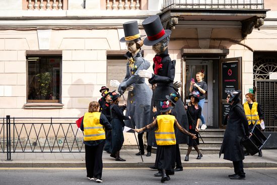 Russia Giant Puppets Walk