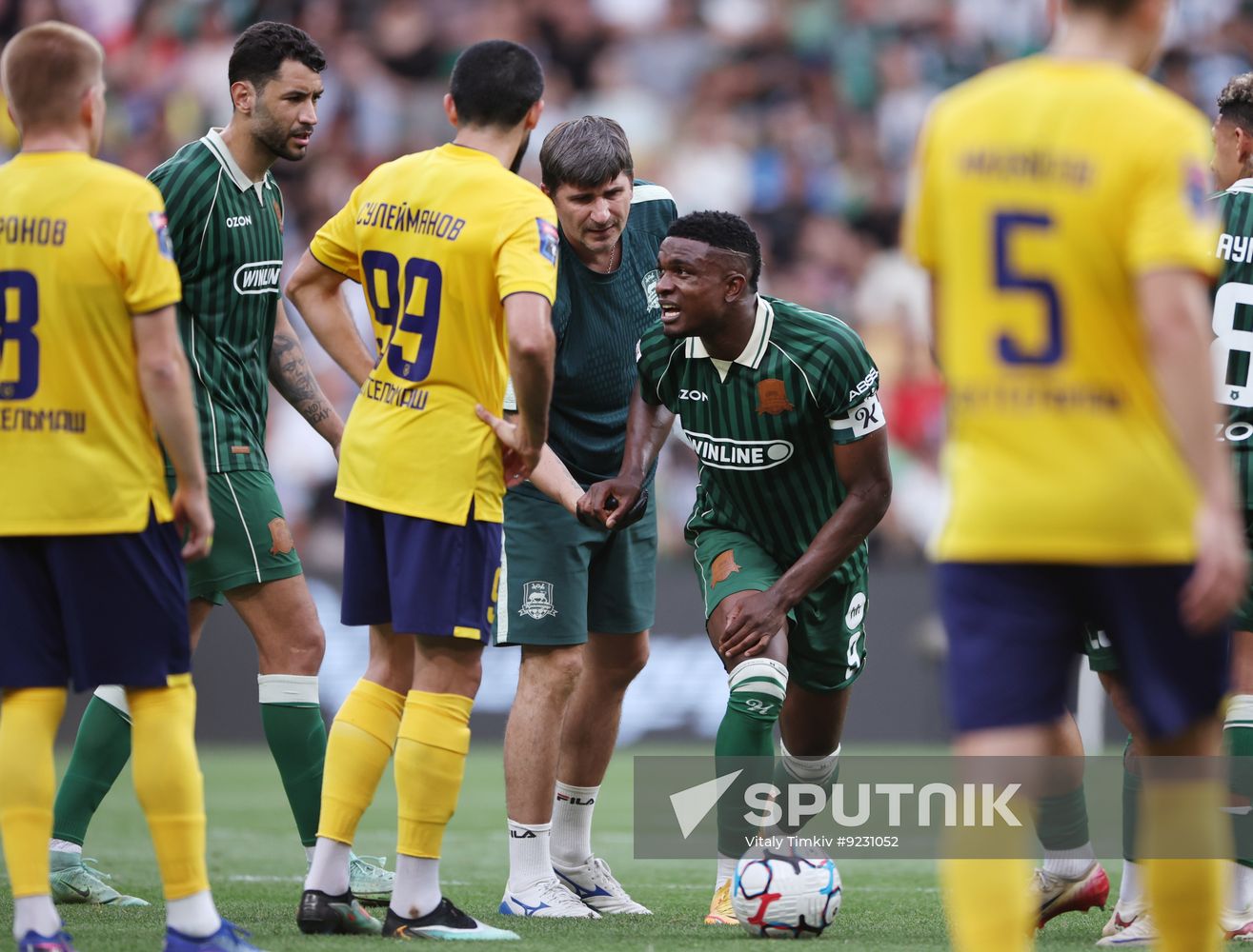 Russia Soccer Premier-League Krasnodar - Rostov
