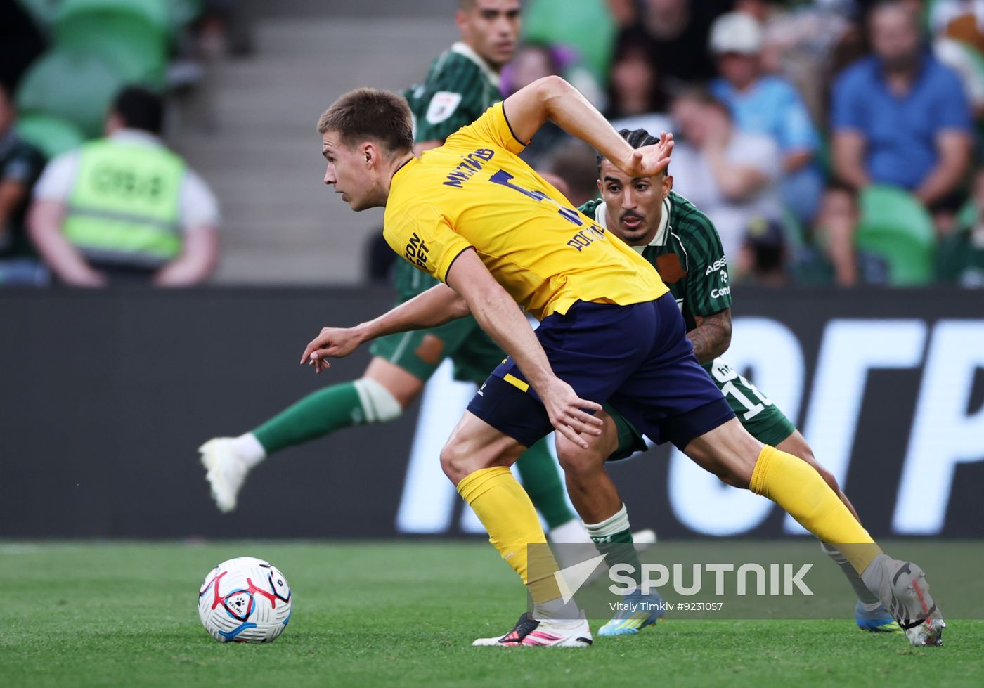 Russia Soccer Premier-League Krasnodar - Rostov