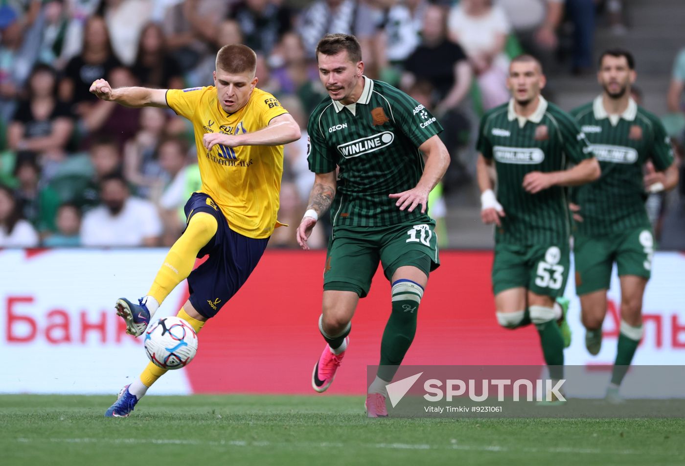 Russia Soccer Premier-League Krasnodar - Rostov