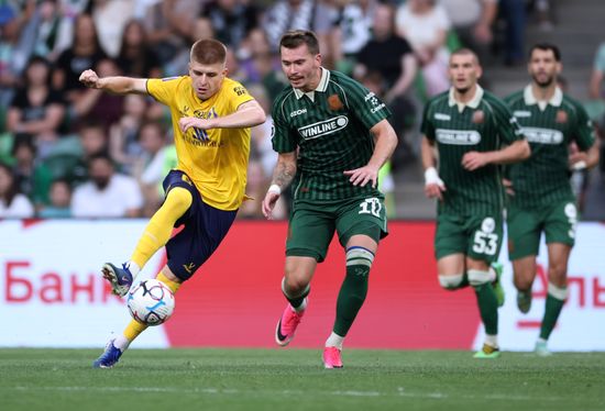 Russia Soccer Premier-League Krasnodar - Rostov