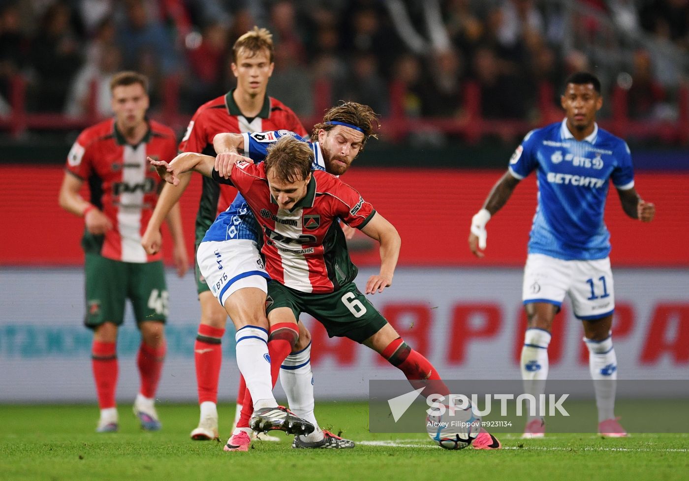 Russia Soccer Premier-League Lokomotiv - Dynamo