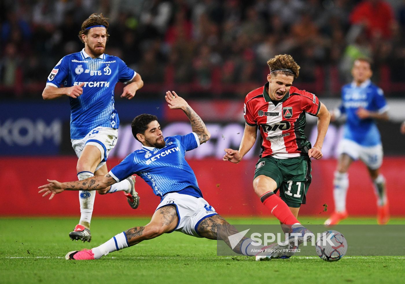 Russia Soccer Premier-League Lokomotiv - Dynamo