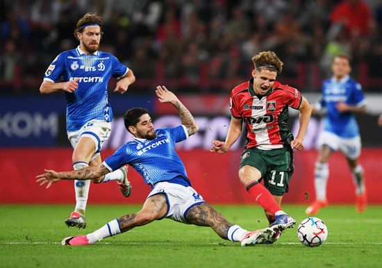 Russia Soccer Premier-League Lokomotiv - Dynamo