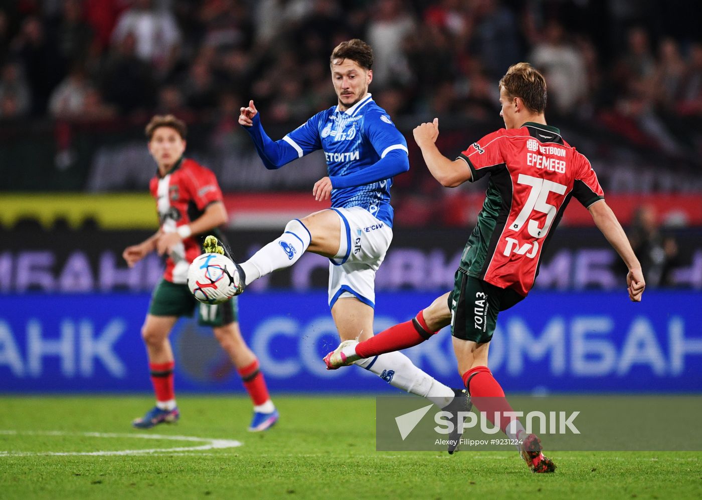 Russia Soccer Premier-League Lokomotiv - Dynamo