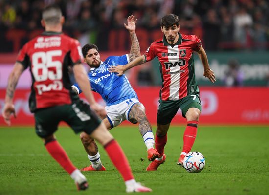 Russia Soccer Premier-League Lokomotiv - Dynamo