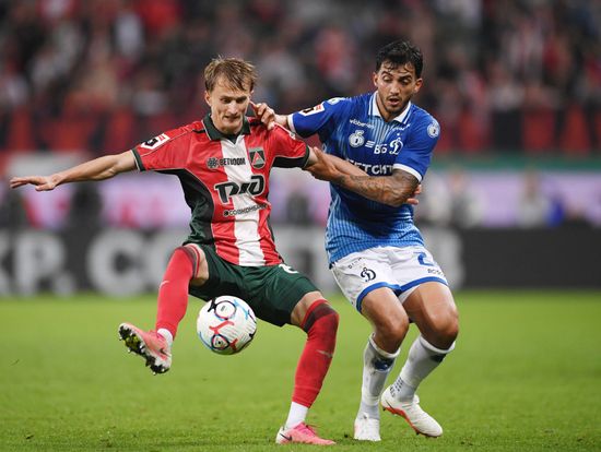 Russia Soccer Premier-League Lokomotiv - Dynamo