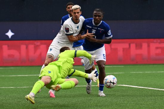Russia Soccer Premier-League Rodina - Baltika