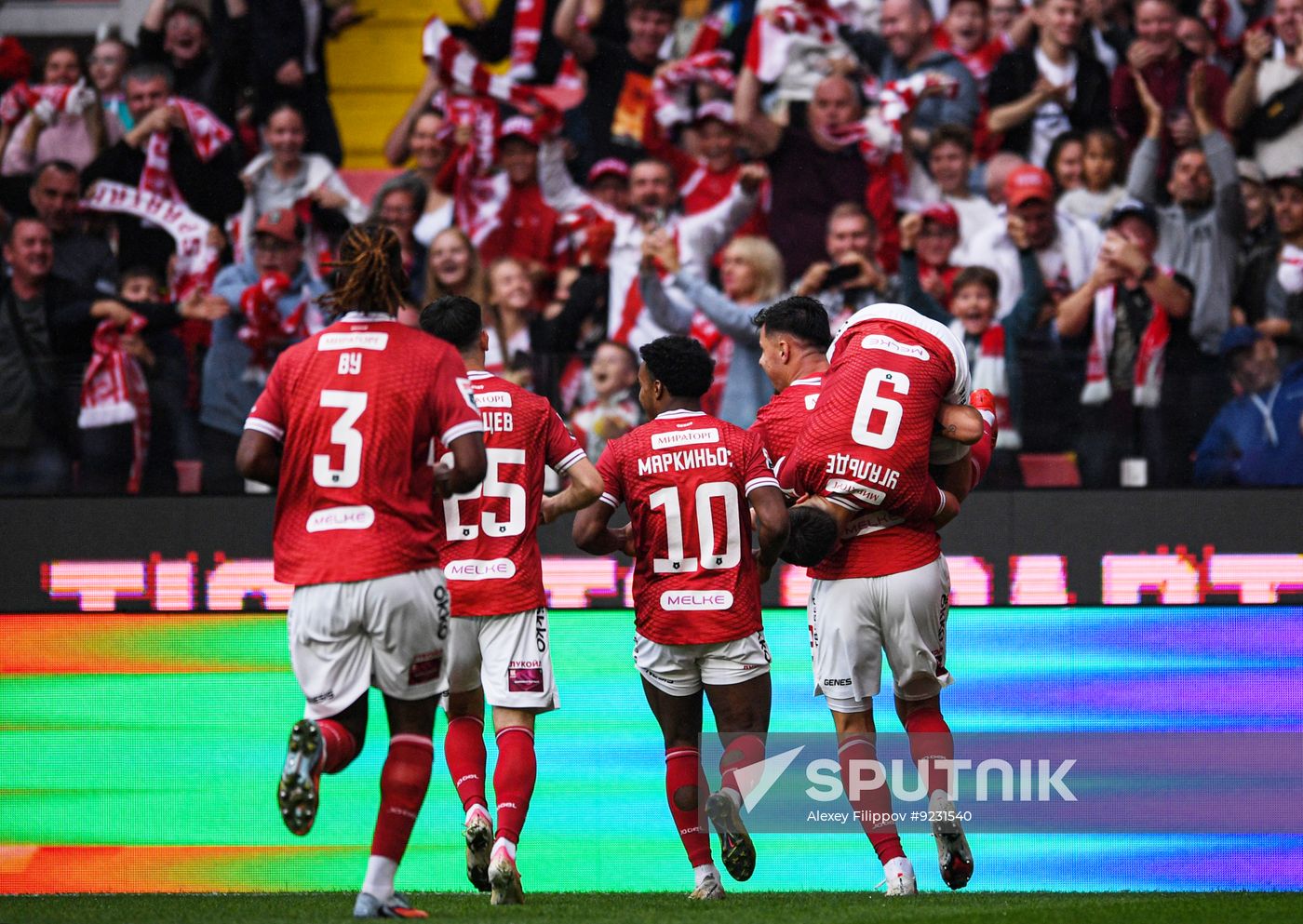 Russia Soccer Premier-League Spartak - Orenburg