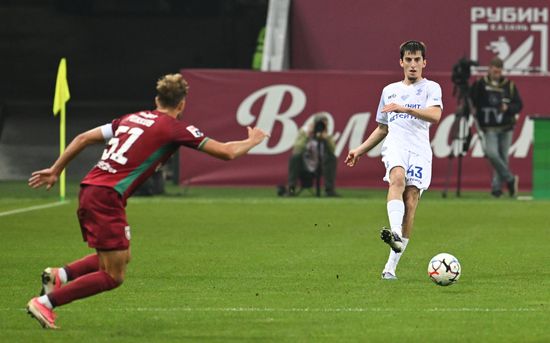 Russia Soccer Premier-League Rubin - Dynamo Mkh