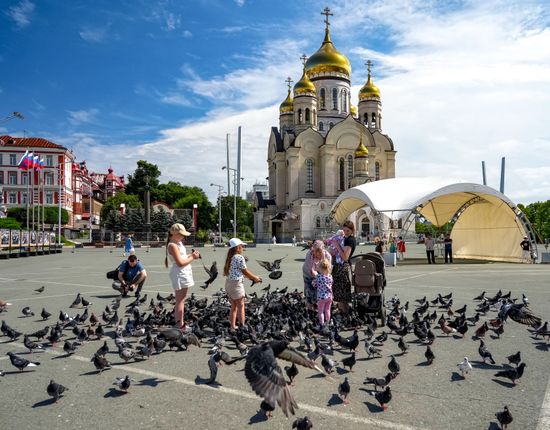 Russia Vladivostok Cityscapes