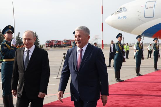 Kyrgyzstan Putin SCO Summit