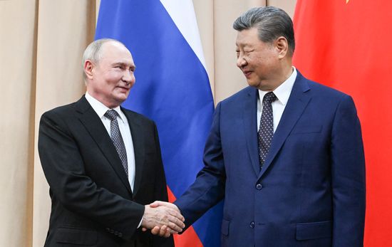 Kyrgyzstan Putin SCO Summit