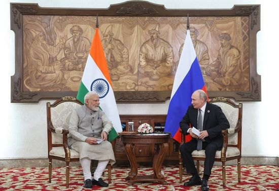 Kyrgyzstan Putin SCO Summit