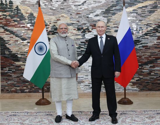 Kyrgyzstan Putin SCO Summit