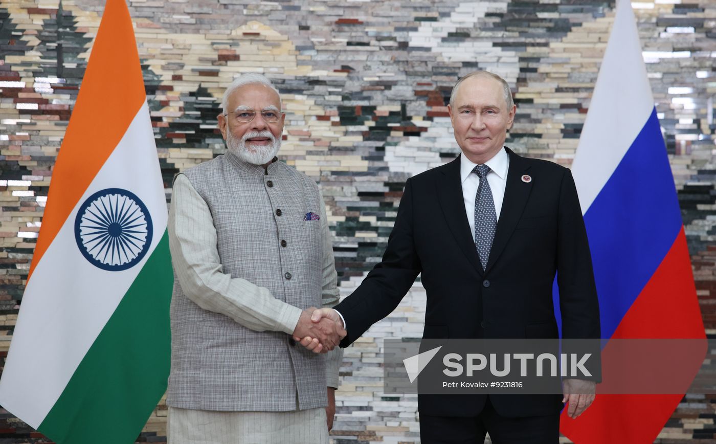 Kyrgyzstan Putin SCO Summit